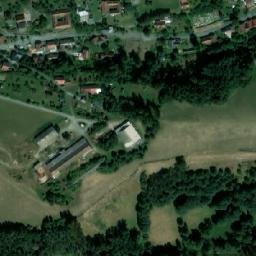 Satellite imagery of [Chrastavec] church t., CZ