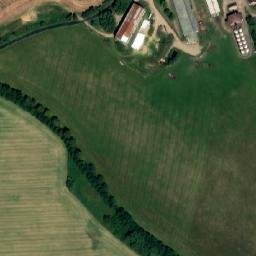 Satellite imagery of [Neustupov] church t., CZ