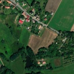 Satellite imagery of [Neustupov] church t., CZ