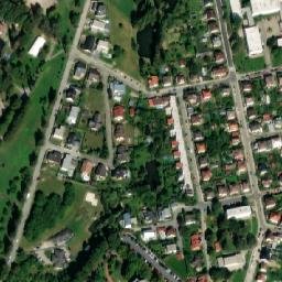 Satellite imagery of Husův sbor [Havlíčkův Brod] church t., CZ