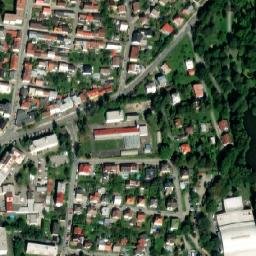 Satellite imagery of Husův sbor [Havlíčkův Brod] church t., CZ