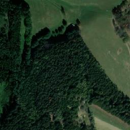 Satellite imagery of [Chrastavec] church t., CZ