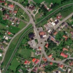 Satellite imagery of [Jeseník nad Odrou] church t., CZ