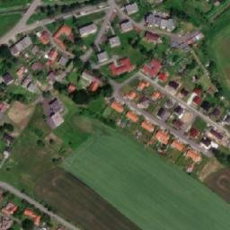 Satellite imagery of [Jeseník nad Odrou] church t., CZ