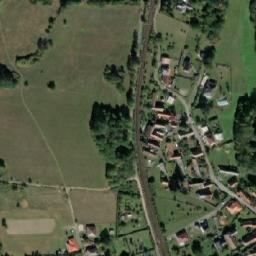Satellite imagery of [Zdemyslice] church t., CZ