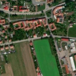 Satellite imagery of [Velké Opatovice] church t., CZ