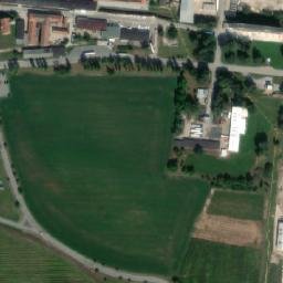 Satellite imagery of [Velké Opatovice] fireclay factory chimney, CZ