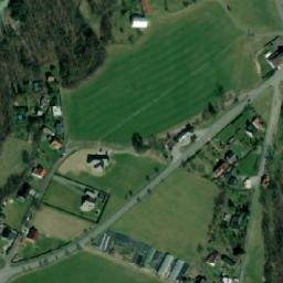 Satellite imagery of [Pražmo] church t., CZ