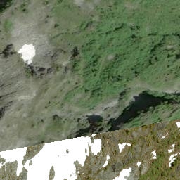 Satellite imagery of Mount Wrottesley, CA