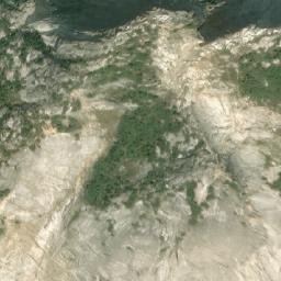 Satellite imagery of Yak Peak, CA