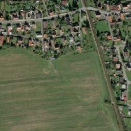 Satellite imagery of [Zdemyslice] church t., CZ