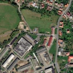 Satellite imagery of [Střítež nad Ludinou] church t., CZ