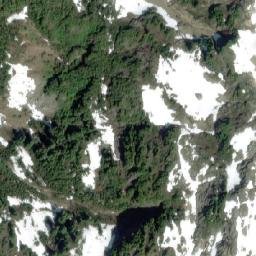 Satellite imagery of Tetrahedron Peak, CA