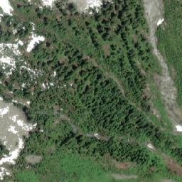 Satellite imagery of Tetrahedron Peak, CA