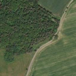 Satellite imagery of [Semněvice] church t., CZ