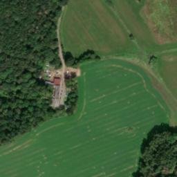 Satellite imagery of former LIAZ [Holýšov] factory chimney, CZ