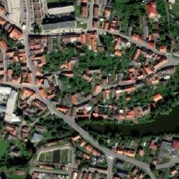 Satellite imagery of [Rožmitál pod Třemšínem] castle t., CZ