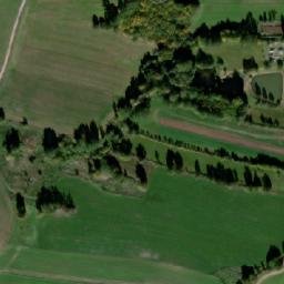 Satellite imagery of [Řečice u Humpolce] belfry, CZ