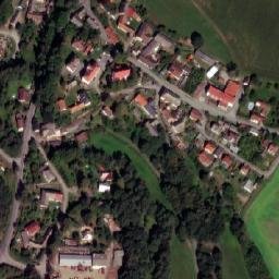 Satellite imagery of [Krásná Hora] belfry, CZ