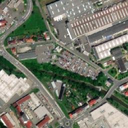 Satellite imagery of Visteon-Autopal [Šenov u Nového Jičína] factory chimney, CZ