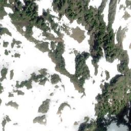 Satellite imagery of Tetrahedron Peak, CA