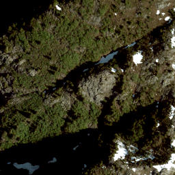 Satellite imagery of Mount Wrottesley, CA