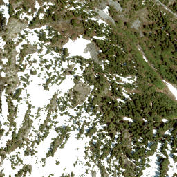 Satellite imagery of Mount Wrottesley, CA