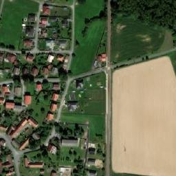Satellite imagery of [Tochovice] church t., CZ