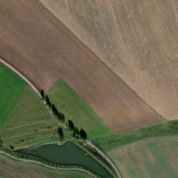 Satellite imagery of [Řečice u Humpolce] belfry, CZ