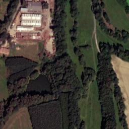 Satellite imagery of [Krásná Hora] belfry, CZ