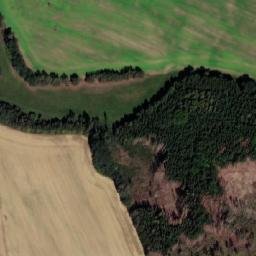 Satellite imagery of [Krásná Hora] belfry, CZ