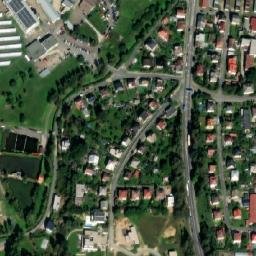 Satellite imagery of Pleas [Havlíčkův Brod] factory chimney, CZ