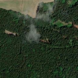 Satellite imagery of Kamenice [Věcov] viewpoint, CZ