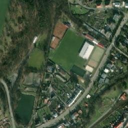Satellite imagery of [Velká Bystřice] church t., CZ