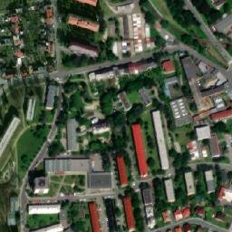Satellite imagery of [Nový Jičín] town hall t., CZ