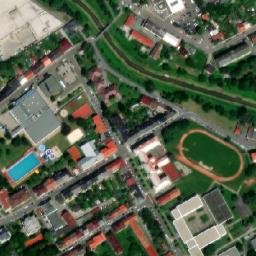 Satellite imagery of [Nový Jičín] town hall t., CZ