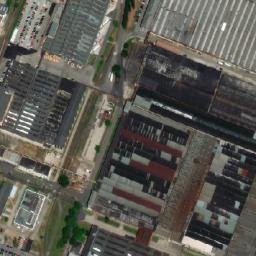Satellite imagery of Tatra [Kopřivnice] factory chimney-2, CZ