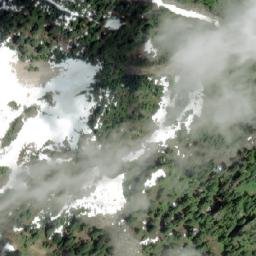 Satellite imagery of Tetrahedron Peak, CA