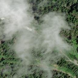 Satellite imagery of Tetrahedron Peak, CA