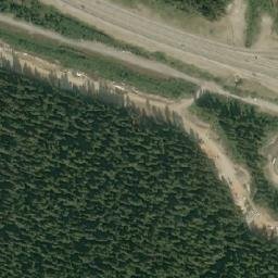 Satellite imagery of Coquihalla Pass, CA