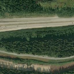 Satellite imagery of Coquihalla Pass, CA