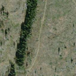 Satellite imagery of Boulder Mountain, CA