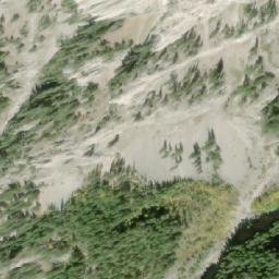 Satellite imagery of Mount Klauer, CA