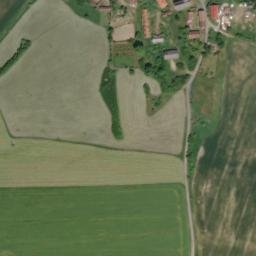 Satellite imagery of [Semněvice] church t., CZ