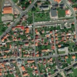 Satellite imagery of [Holýšov] church t., CZ