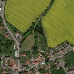 Satellite imagery of [Vojslavice nad Želivkou] church t., CZ