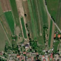 Satellite imagery of [Kaliště] church t., CZ