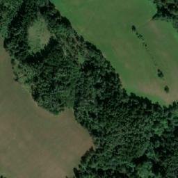 Satellite imagery of [Bohuňov nad Křetínkou] church t., CZ