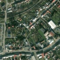 Satellite imagery of [Velká Bystřice] church t., CZ