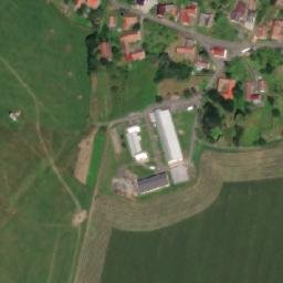 Satellite imagery of [Radíkov u Hranic] water t., CZ